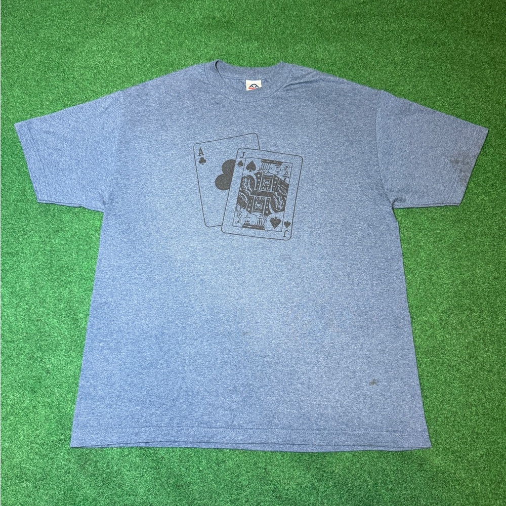 Y2K 21 Blackjack Movie Promo Gambling Movie Promo Mens XL T Shirt